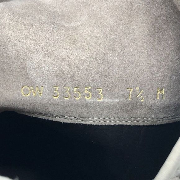 Stuart Weitzman Women's Size 7.5 Suede Hidden Wedge Knee-High Boot Tan Beige - Picture 9 of 9